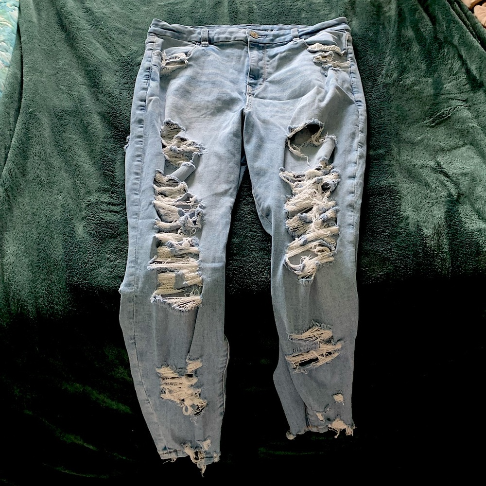 American Eagle Ne(x)t Level Stretch Curvy High-Rise Jegging Crop